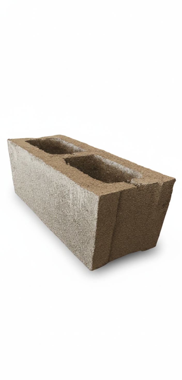 Bloque 19 × 19 × 39 cm