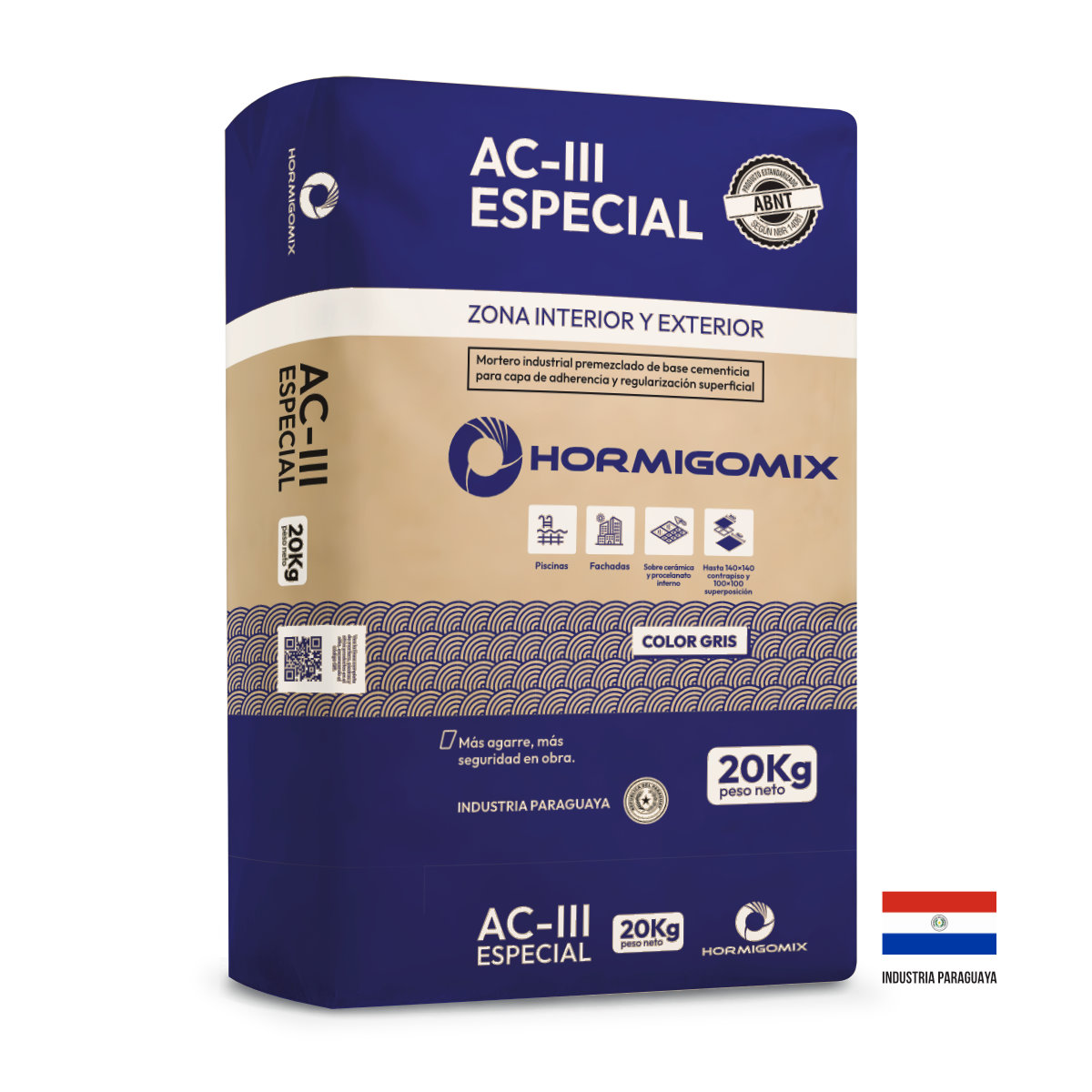 Mortero de Adhesivo AC-III Especial (20Kg)